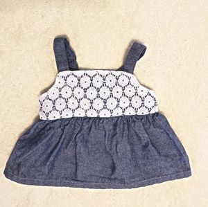 Lemon Kiss Denim Dress